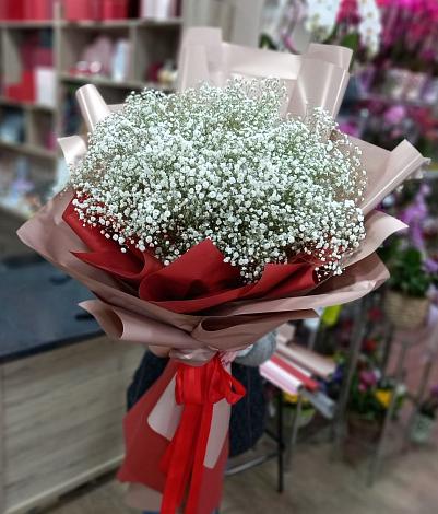 Букет цветов из: Гипсофила в Бегичевский