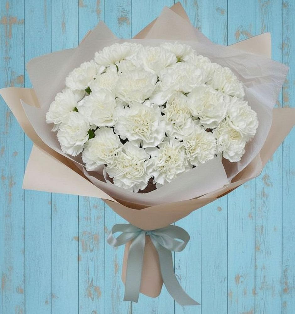 Букет цветов из: Гвоздики в Бегичевский