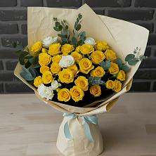 Букет цветов из:  Розы в Бегичевский