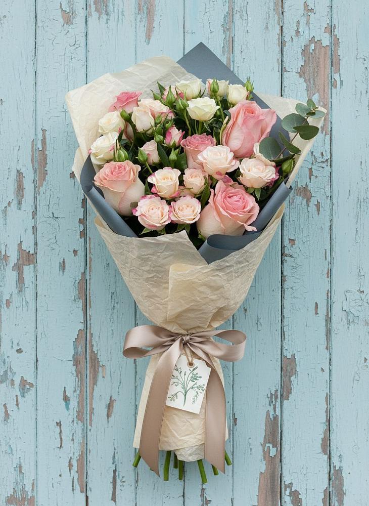 Букет цветов из: Розы в Бегичевский