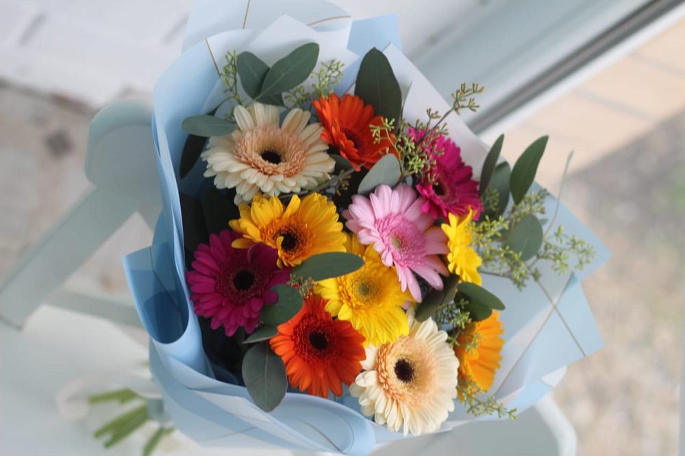 Букет цветов из: Герберы в Бегичевский