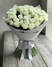 Букет 35 Белых роз в Бегичевский