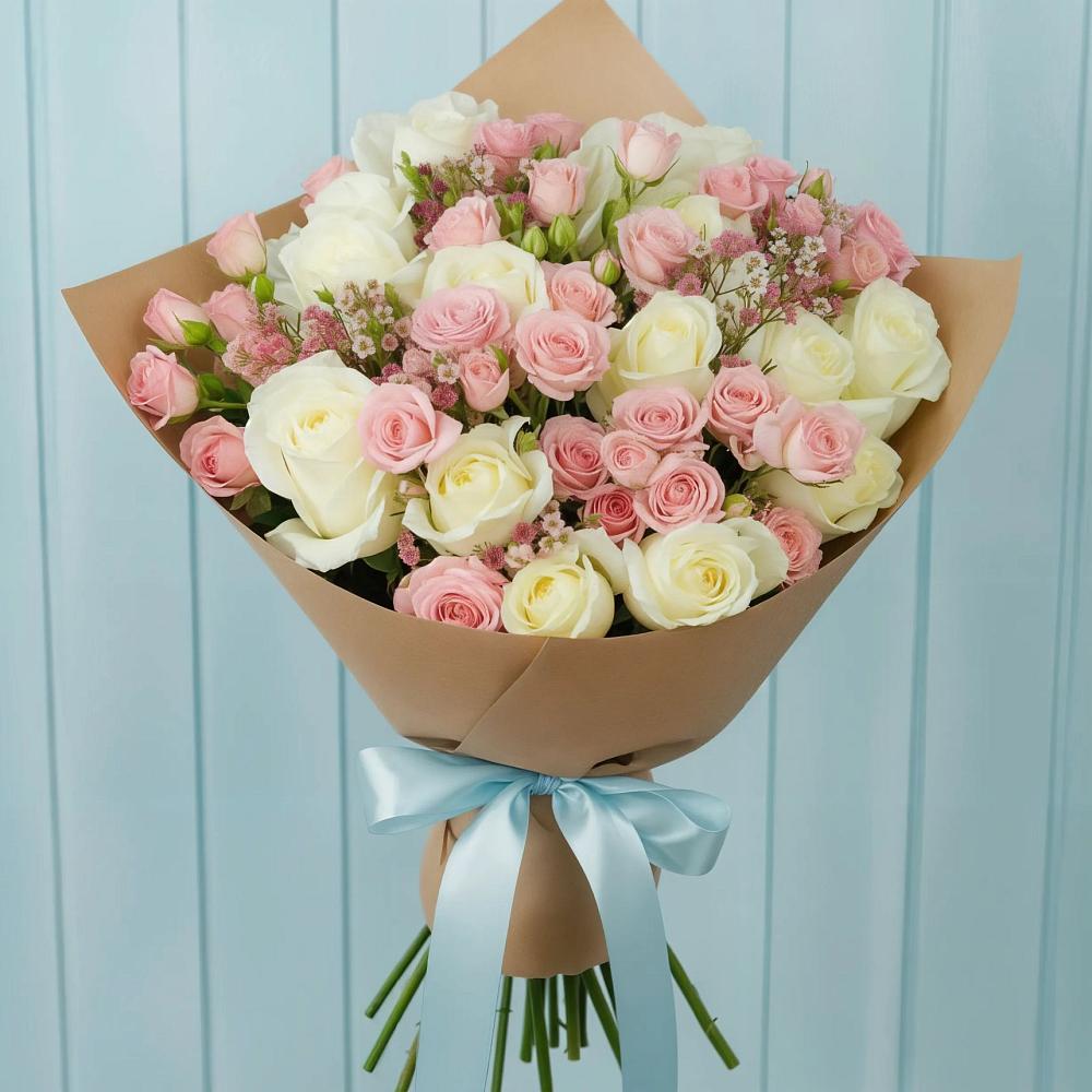 Букет цветов из: Розы в Бегичевский