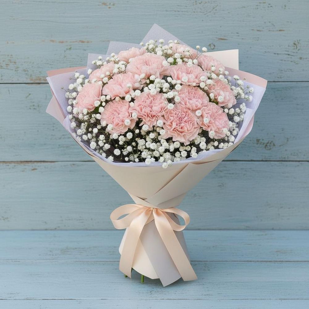 Букет цветов из: Гвоздики в Бегичевский