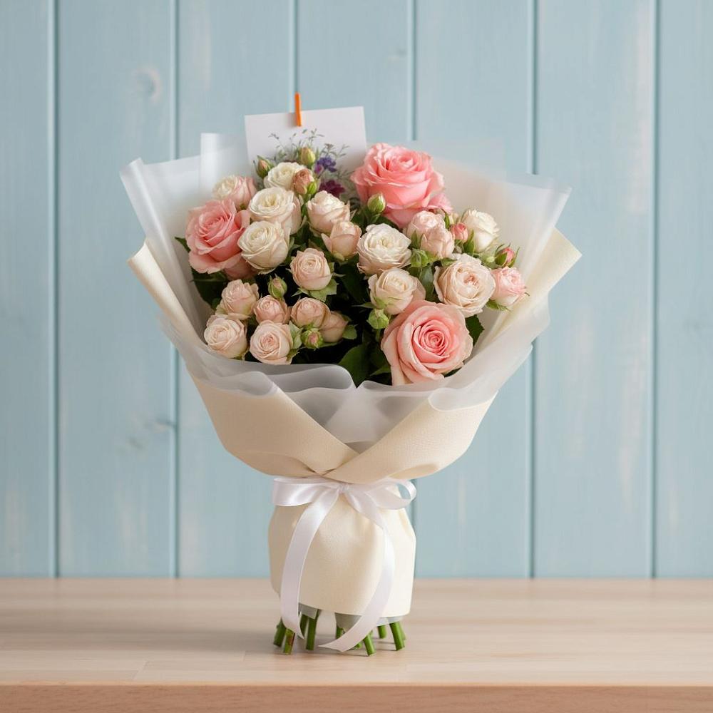 Букет цветов из: Розы в Бегичевский