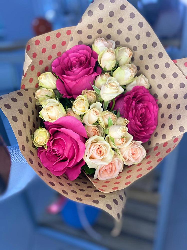 Букет цветов из: Розы в Бегичевский