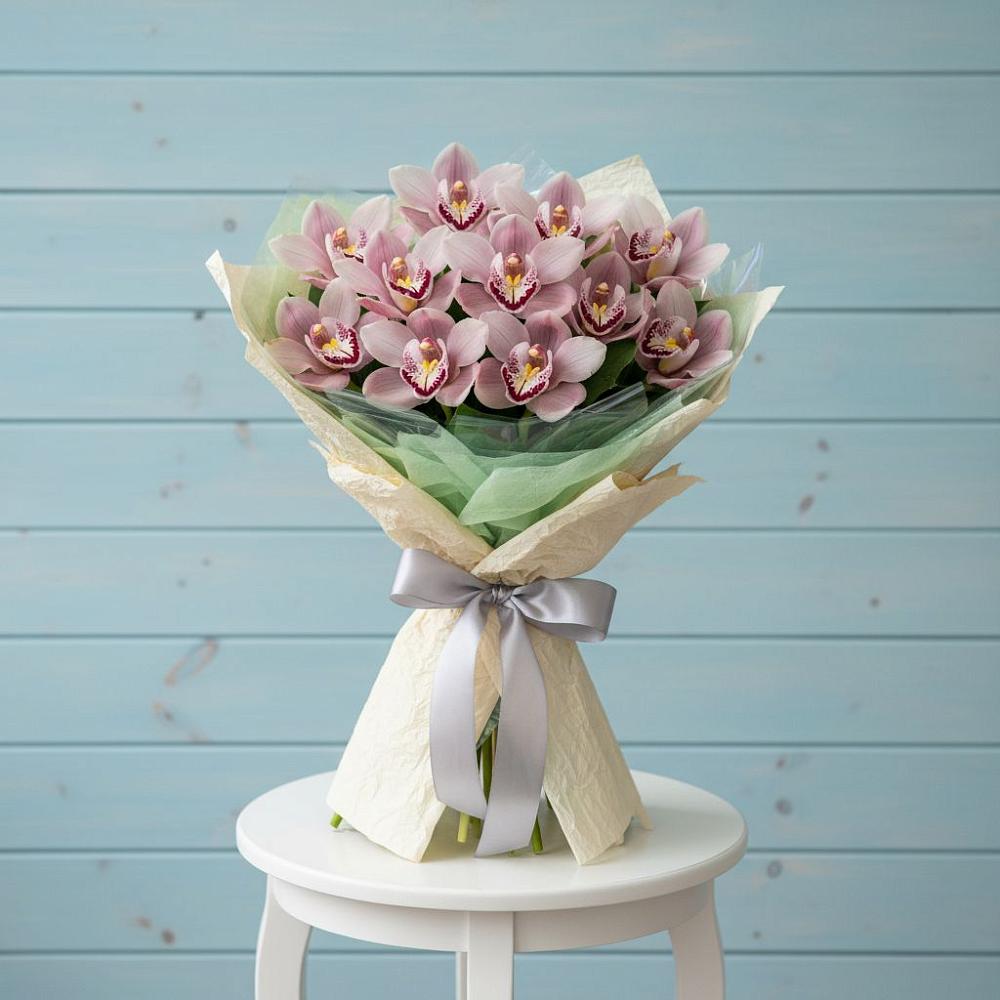 Букет цветов из: Орхидеи и Розы в Бегичевский