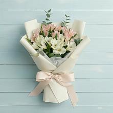 Букет цветов из:  Альстромерии в Бегичевский