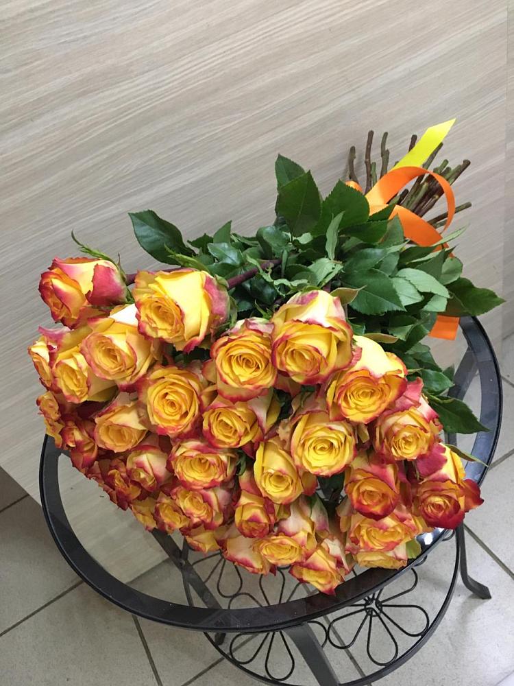 Букет Желтые розы в Бегичевский