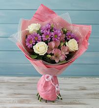 Букет цветов из:  Герберы в Бегичевский