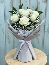 Букет цветов из:  Розы в Бегичевский