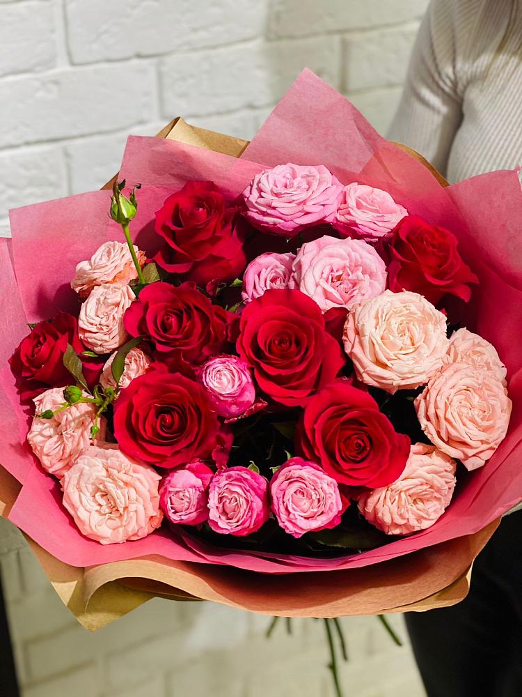 Букет цветов из: Розы в Бегичевский