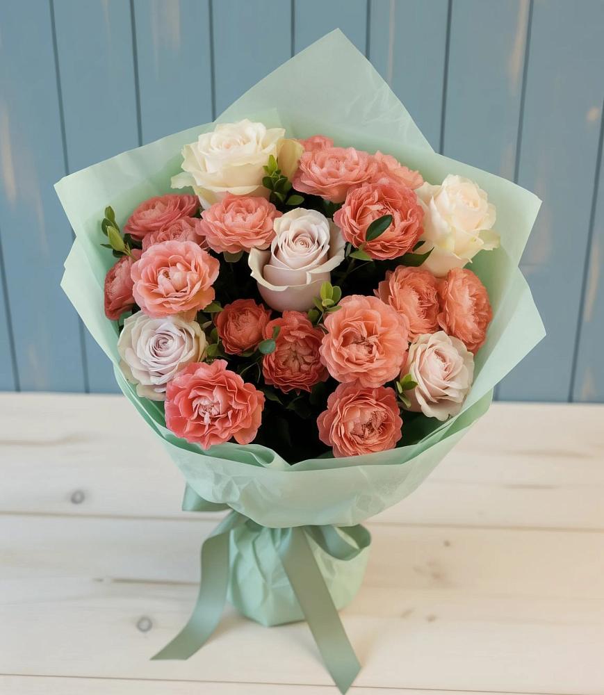 Букет цветов из: Розы в Бегичевский