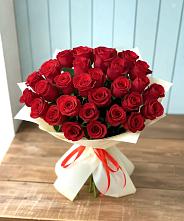 Букет 29 Красных роз в Бегичевский