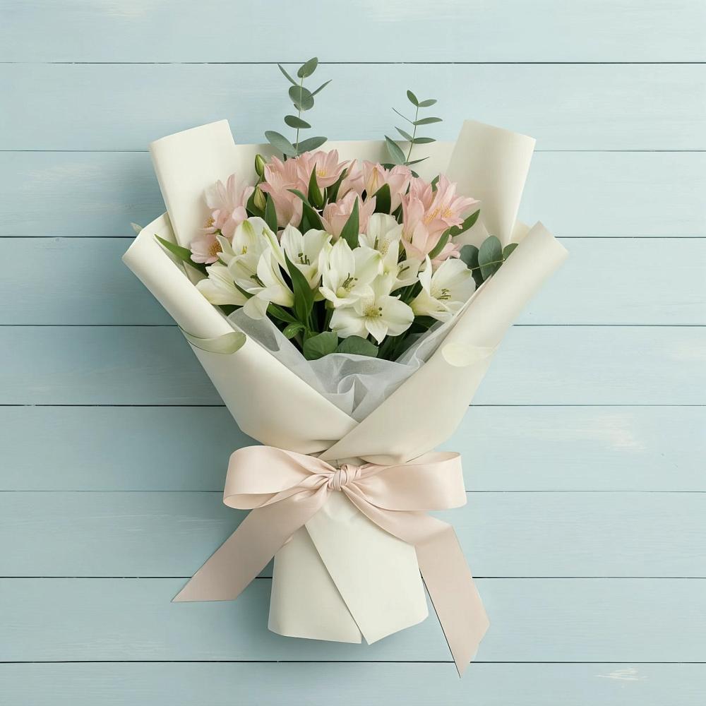 Букет цветов из: Альстромерии в Бегичевский