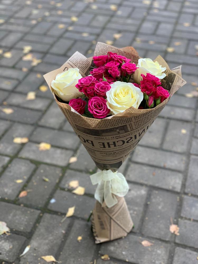 Букет цветов из: Розы в Бегичевский