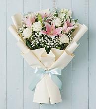 Букет цветов из:  Лилии в Бегичевский