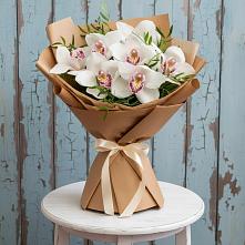 Букет цветов из:  Орхидеи и Розы #REPLACE_PRED# Бегичевский