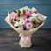 Букет цветов из: Хризантемы, Альстромерии и Розы в Бегичевский